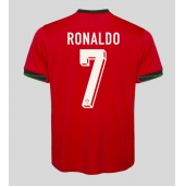 Portugal Cristiano Ronaldo #7 Thuis tenue EK 2024 Korte Mouwen