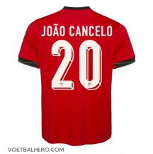 Portugal Joao Cancelo #20 Thuis tenue EK 2024 Korte Mouwen