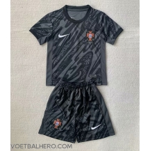 Portugal Keeper Thuis tenue Kids EK 2024 Korte Mouwen (+ broek)