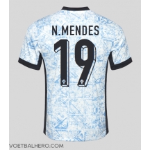 Portugal Nuno Mendes #19 Uit tenue EK 2024 Korte Mouwen