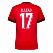 Portugal Rafael Leao #17 Thuis tenue EK 2024 Korte Mouwen