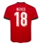 Portugal Ruben Neves #18 Thuis tenue EK 2024 Korte Mouwen