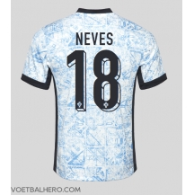 Portugal Ruben Neves #18 Uit tenue EK 2024 Korte Mouwen