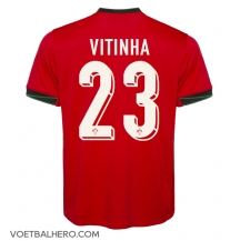 Portugal Vitinha #23 Thuis tenue EK 2024 Korte Mouwen