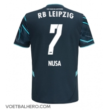 RB Leipzig Antonio Nusa #7 Derde tenue 2024-25 Korte Mouwen