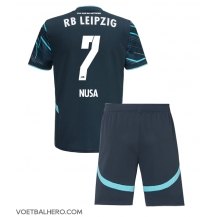 RB Leipzig Antonio Nusa #7 Derde tenue Kids 2024-25 Korte Mouwen (+ broek)