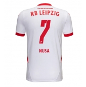 RB Leipzig Antonio Nusa #7 Thuis tenue 2024-25 Korte Mouwen