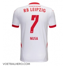 RB Leipzig Antonio Nusa #7 Thuis tenue 2024-25 Korte Mouwen