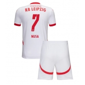 RB Leipzig Antonio Nusa #7 Thuis tenue Kids 2024-25 Korte Mouwen (+ broek)