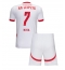 RB Leipzig Antonio Nusa #7 Thuis tenue Kids 2024-25 Korte Mouwen (+ broek)