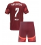 RB Leipzig Antonio Nusa #7 Uit tenue Kids 2024-25 Korte Mouwen (+ broek)