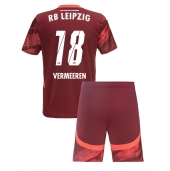 RB Leipzig Arthur Vermeeren #18 Uit tenue Kids 2024-25 Korte Mouwen (+ broek)