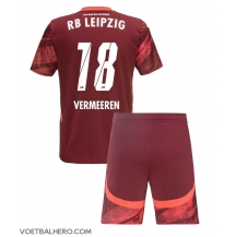 RB Leipzig Arthur Vermeeren #18 Uit tenue Kids 2024-25 Korte Mouwen (+ broek)