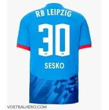 RB Leipzig Benjamin Sesko #30 Derde tenue 2023-24 Korte Mouwen