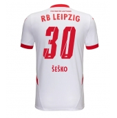 RB Leipzig Benjamin Sesko #30 Thuis tenue 2024-25 Korte Mouwen