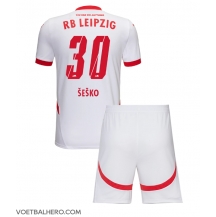 RB Leipzig Benjamin Sesko #30 Thuis tenue Kids 2024-25 Korte Mouwen (+ broek)