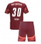 RB Leipzig Benjamin Sesko #30 Uit tenue Kids 2024-25 Korte Mouwen (+ broek)