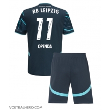 RB Leipzig Lois Openda #11 Derde tenue Kids 2024-25 Korte Mouwen (+ broek)