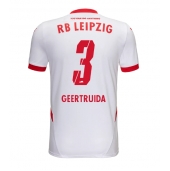 RB Leipzig Lutsharel Geertruida #3 Thuis tenue 2024-25 Korte Mouwen