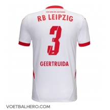 RB Leipzig Lutsharel Geertruida #3 Thuis tenue 2024-25 Korte Mouwen