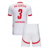 RB Leipzig Lutsharel Geertruida #3 Thuis tenue Kids 2024-25 Korte Mouwen (+ broek)