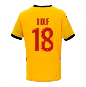 RC Lens Andy Diouf #18 Thuis tenue 2024-25 Korte Mouwen