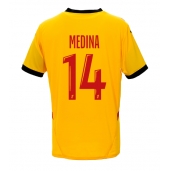 RC Lens Facundo Medina #14 Thuis tenue 2024-25 Korte Mouwen