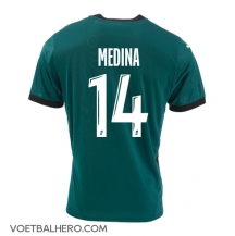 RC Lens Facundo Medina #14 Uit tenue 2024-25 Korte Mouwen