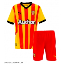 RC Lens Thuis tenue Kids 2024-25 Korte Mouwen (+ broek)