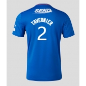 Rangers James Tavernier #2 Thuis tenue 2023-24 Korte Mouwen