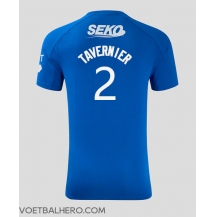 Rangers James Tavernier #2 Thuis tenue 2024-25 Korte Mouwen