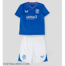 Rangers Thuis tenue Kids 2023-24 Korte Mouwen (+ broek)