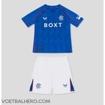 Rangers Thuis tenue Kids 2024-25 Korte Mouwen (+ broek)