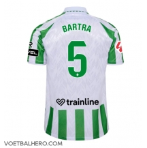 Real Betis Marc Bartra #5 Thuis tenue 2024-25 Korte Mouwen