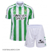 Real Betis Thuis tenue Kids 2024-25 Korte Mouwen (+ broek)