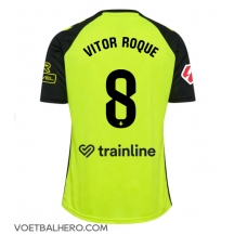 Real Betis Vitor Roque #8 Uit tenue 2024-25 Korte Mouwen