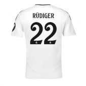 Real Madrid Antonio Rudiger #22 Thuis tenue 2024-25 Korte Mouwen