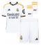 Real Madrid Antonio Rudiger #22 Thuis tenue Kids 2023-24 Korte Mouwen (+ broek)