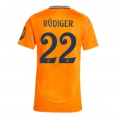 Real Madrid Antonio Rudiger #22 Uit tenue Dames 2024-25 Korte Mouwen