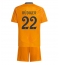 Real Madrid Antonio Rudiger #22 Uit tenue Kids 2024-25 Korte Mouwen (+ broek)