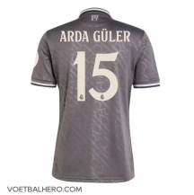 Real Madrid Arda Guler #15 Derde tenue 2024-25 Korte Mouwen