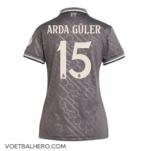 Real Madrid Arda Guler #15 Derde tenue Dames 2024-25 Korte Mouwen