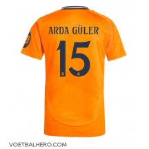 Real Madrid Arda Guler #15 Uit tenue 2024-25 Korte Mouwen