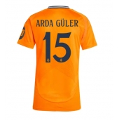 Real Madrid Arda Guler #15 Uit tenue Dames 2024-25 Korte Mouwen