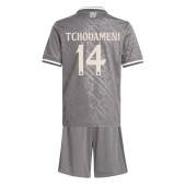 Real Madrid Aurelien Tchouameni #14 Derde tenue Kids 2024-25 Korte Mouwen (+ broek)