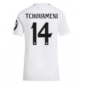 Real Madrid Aurelien Tchouameni #14 Thuis tenue Dames 2024-25 Korte Mouwen