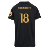 Real Madrid Aurelien Tchouameni #18 Derde tenue Dames 2023-24 Korte Mouwen