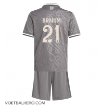 Real Madrid Brahim Diaz #21 Derde tenue Kids 2024-25 Korte Mouwen (+ broek)