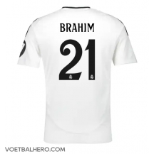 Real Madrid Brahim Diaz #21 Thuis tenue 2024-25 Korte Mouwen