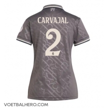 Real Madrid Daniel Carvajal #2 Derde tenue Dames 2024-25 Korte Mouwen